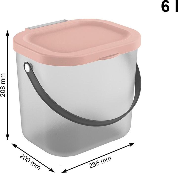 Actual product image Rotho Albula (23.5 x 20 x 21 cm, 6 l)