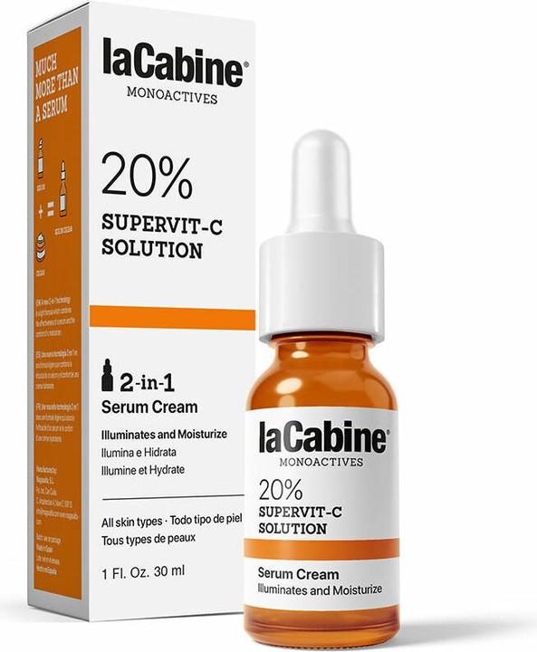 Immagine prodotto La Cabine Monoactives 20 Supervit C Solution Siero Crema 30ml (30 ml)