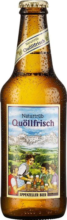 Actual product image Appenzeller Bier Quöllfrisch naturtrüb (10 x 33 cl)