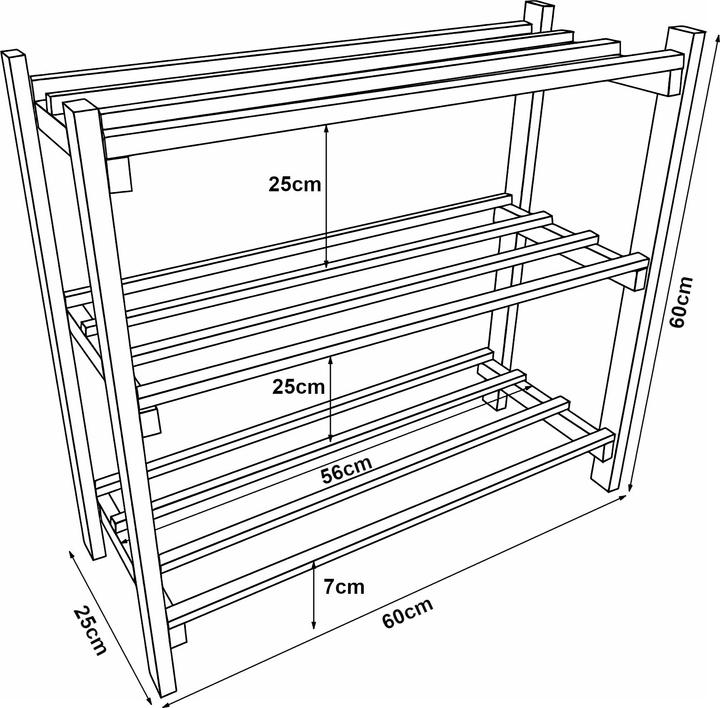 Actual product image En.Casa Keuruu (61 x 60 x 25 cm)