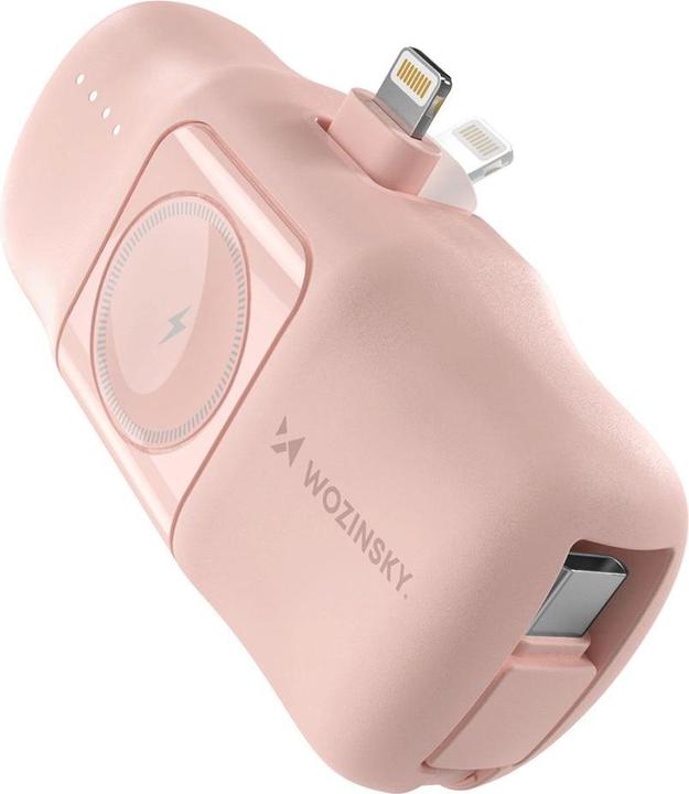 Actual product image Wozinsky Pink (5000 mAh, 15 W)