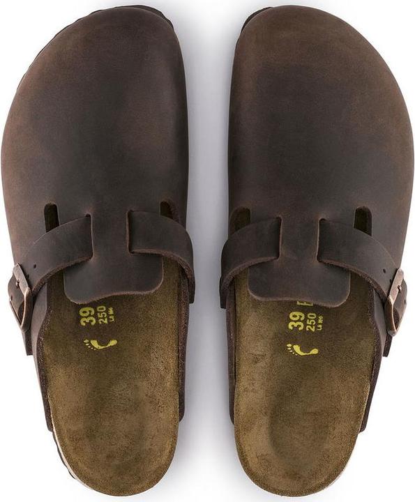 Actual product image Birkenstock Boston Nubuck Leather Oiled Narrow (42)