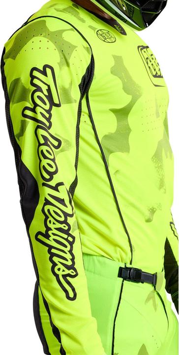 Image du produit Troy Lee Designs SE Pro Jersey, Blotted, flo yellow, XL (XL)