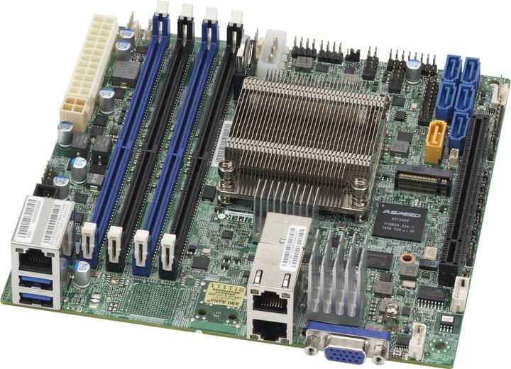 Image du produit Supermicro X10SDV-4C-TLN2F : Mini-ITX, 4-c (BGA 1667, Mini-ITX)
