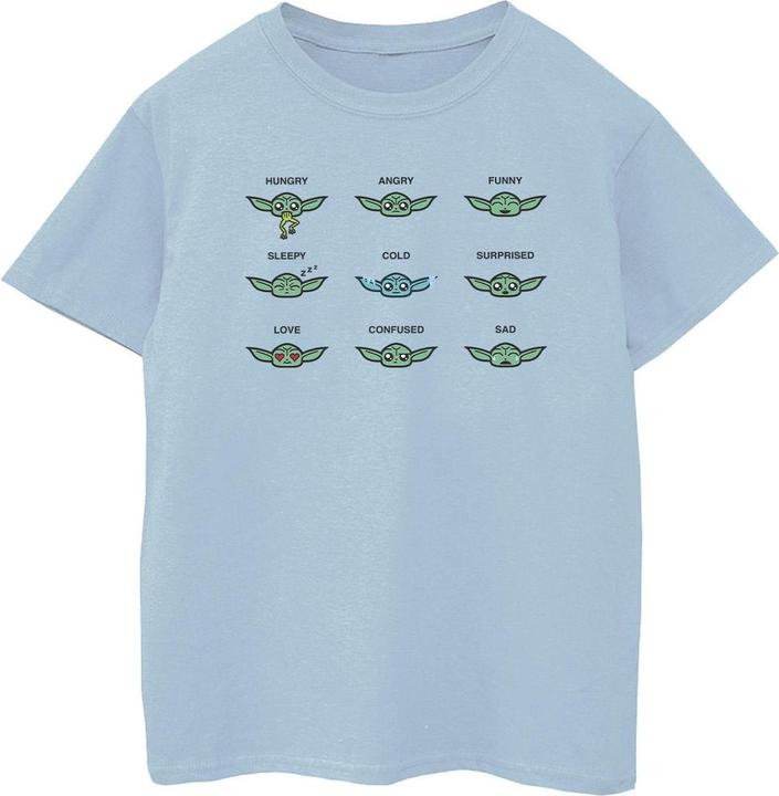 Star Wars Mandalorian Grogu Mood TShirt Jungen