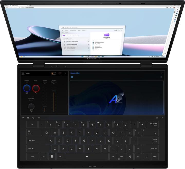 Produktbild ASUS Zenbook Duo (14", Intel Core Ultra 9 185H, 32 GB, 1000 GB, CH)