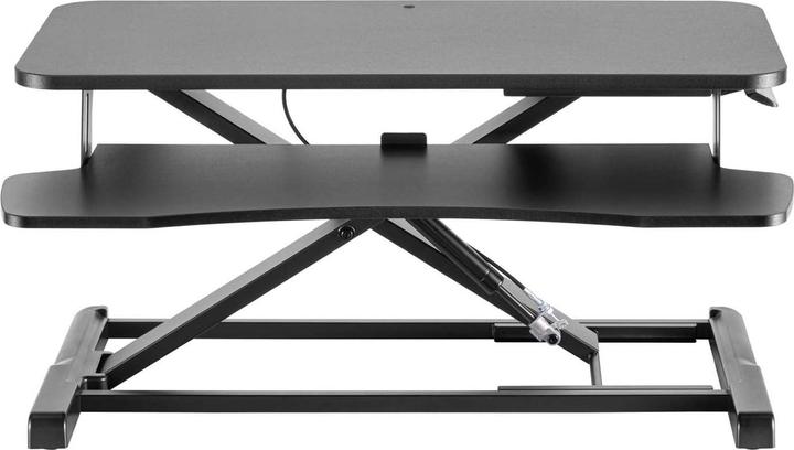 Produktbild Wiltec Schreibtischaufsatz Tastaturablage 80x40cm Höhenverstellung Stehsitz Pult