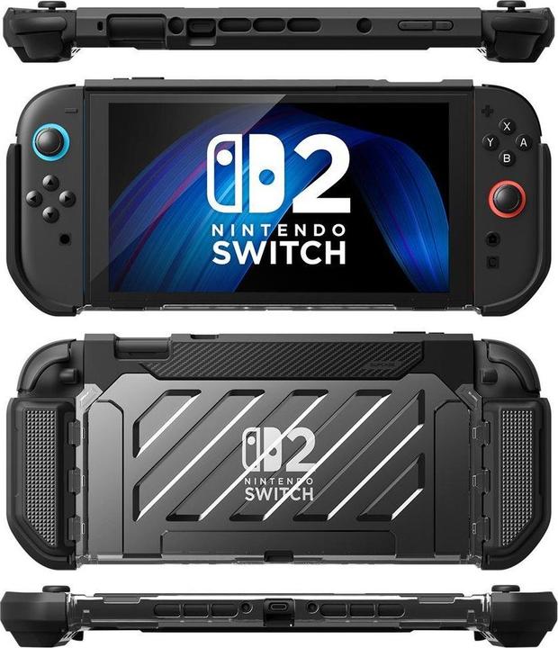 Actual product image Supcase Unicorn Beetle Pro Hülle für Nintendo Switch 2 - Schwarz (Switch)