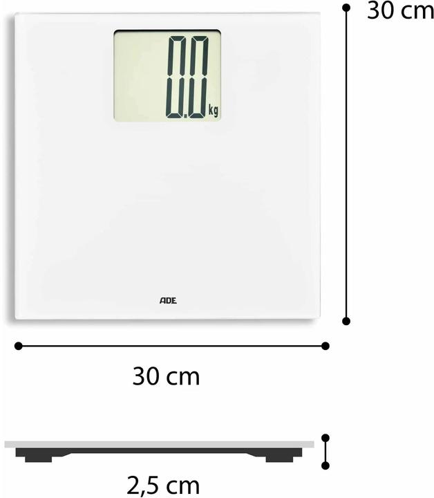 Actual product image ADE Digital personal scale (200 kg)