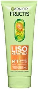 Actual product image Garnier Fructis No1 Smooth Keratin Shampoo 200 Ml (200 ml, Liquid shampoo)