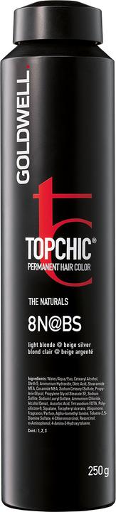 8NBS - blond clair éluminé beige argenté