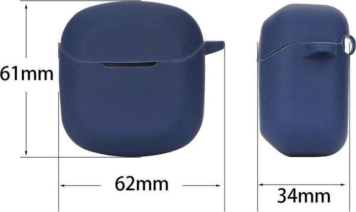 Produktbild König Design Schutz Tasche Hülle für JBL Club Pro+ TWS Case Cover Bumper Etui Schale 360 Grad (Kopfhörer Hülle)