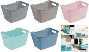 Produktbild keeeper Aufbewahrungsbox ""lotta"", 12,0 Liter, nordic-pink dekorative Lifestyle-Box zur übersichtlichen Auf (12 l)