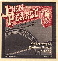 Immagine prodotto John Pearse J. Pearse 1800M Banjo a 5 corde 010/023 (5 x, Chitarra)
