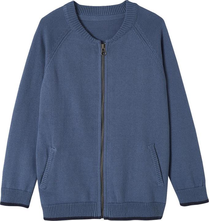 Vertbaudet Jungen Strickjacke im College-Look OEKO-TEX®