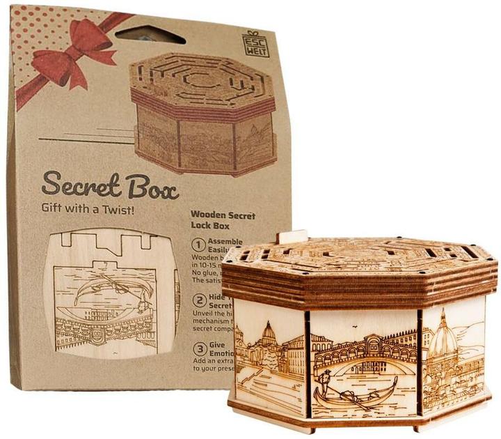 Escape Welt Secret Box ""Maze"" - Rätselbox Bausatz (Deutsch)