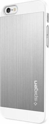 Actual product image Spigen Aluminum Case for iPhone 6/6S (4.7") Satin Silver (Apple iPhone 6)