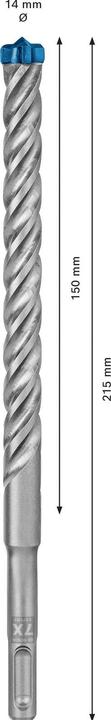 Produktbild Bosch Professional Zubehör EXPERT SDS plus-7X Hammerbohrer, 14 x 150 x 215 mm (14 Millimeter)