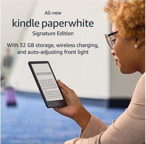 Produktbild Amazon Kindle Paperwhite Signature Edition without Special Offers (2021) (6.80", 32 GB, Schwarz)