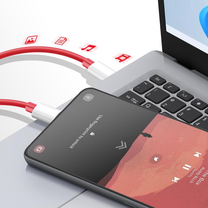 Actual product image OnePlus USB C – USB C (1 m, USB 3.2 Gen 2, 120 W)