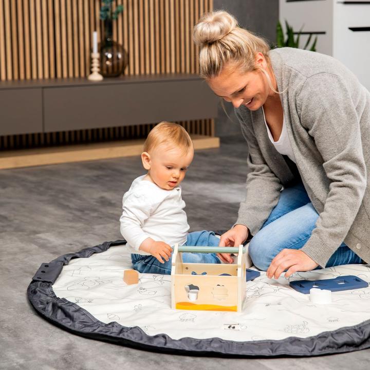 Image du produit Hauck Play N Tidy Dark Grey (120 x 120 cm)