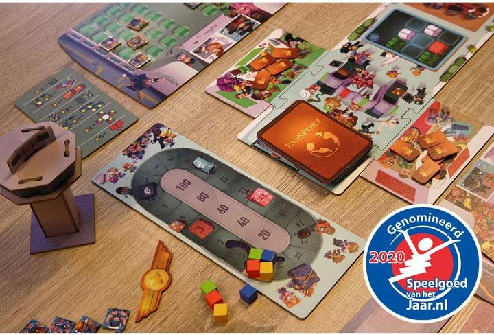Actual product image Jumbo Overbooked (Dutch, German, French, English)