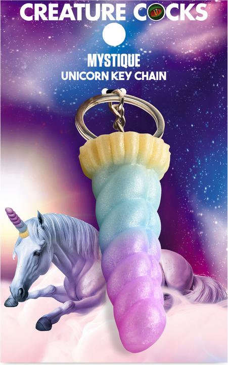 Actual product image Frisky Mystischer Einhorn-Schlüsselanhänger Aus Silikon
