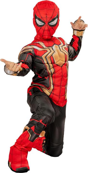 Actual product image Spiderman Boys Deluxe Iron Spider Costume (M)
