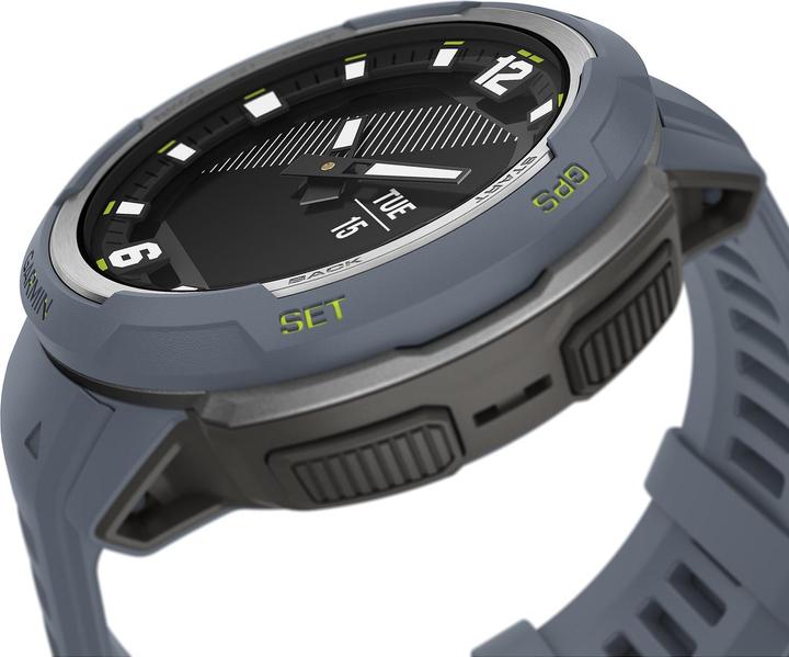 Actual product image Garmin Instinct Crossover blue granite, WW (45 mm)