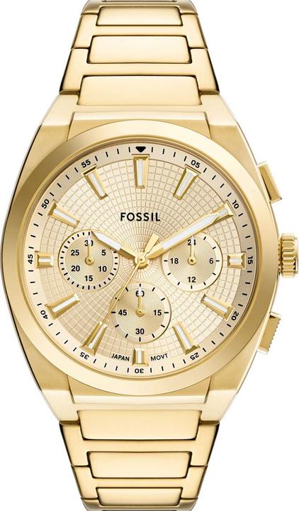 Immagine prodotto Fossil EVERETT Heren Horloge 44 mm - Goudkleurig (Cronografo, 44 mm)