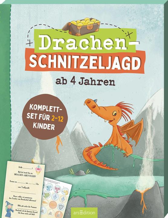 Produktbild Drachen-Schnitzeljagd ab 4 Jahren (Deutsch, Hannah Lang, 2023)