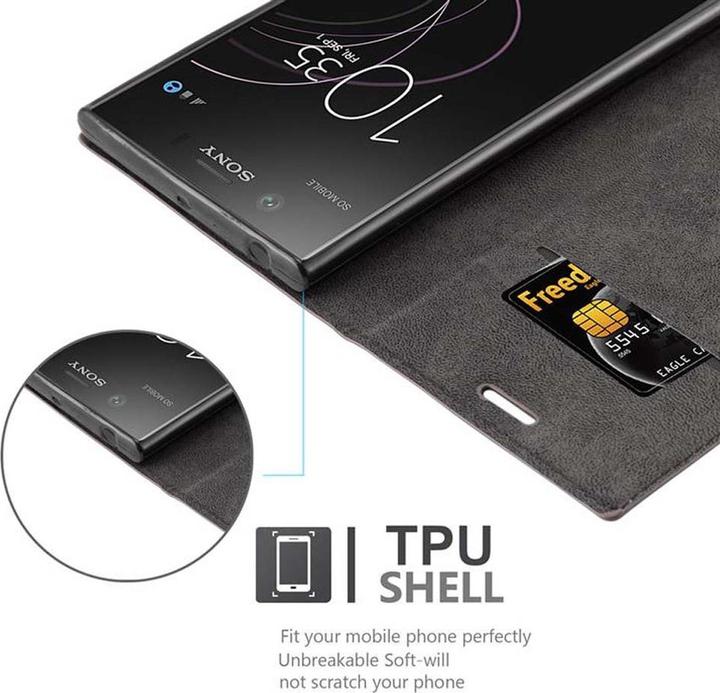 Produktbild Cadorabo Book Invisible Magnet Cover (Sony Xperia XZ1)