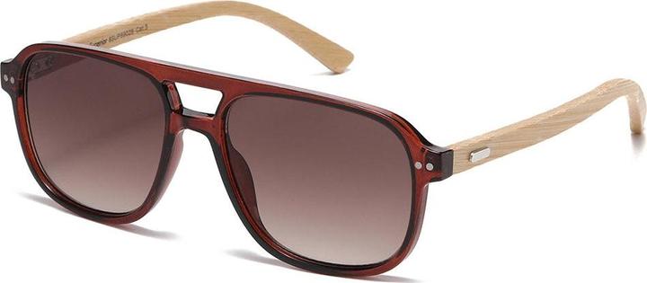 Sunglasses-Store Piloten Sonnenbrille Bambus