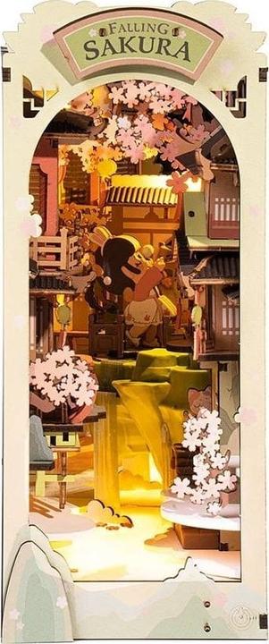 Immagine prodotto Robotime Casa minuscola - Kit casa libreria in legno : Falling Sakura