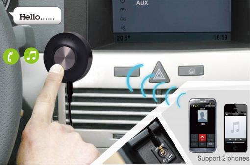 Produktbild Avantree Cara II Bluetooth Hands Free Car Kit