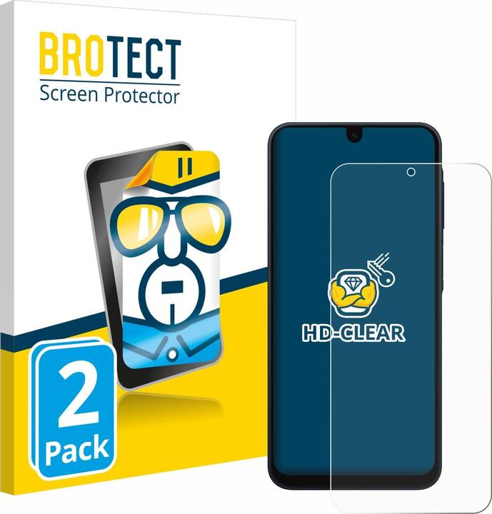 BROTECT Screen Protector Clear (2 Piece, Samsung Galaxy A16 5G)