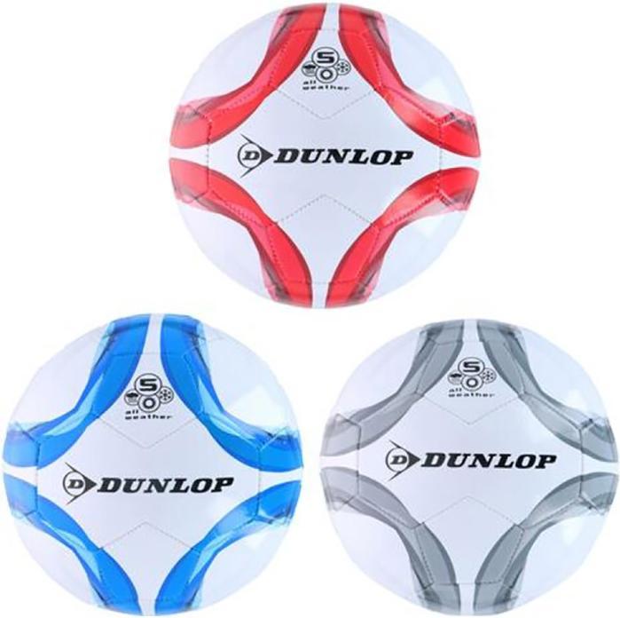 Dunlop - Fussball, Grösse 5 (Grau) (5)