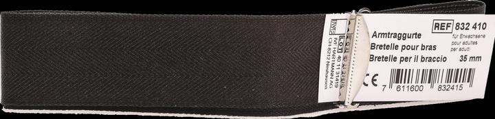 Produktbild IVF Hartmann Armtraggurt für Erwachsene 185cmx35mm schwarz Schaffhauser