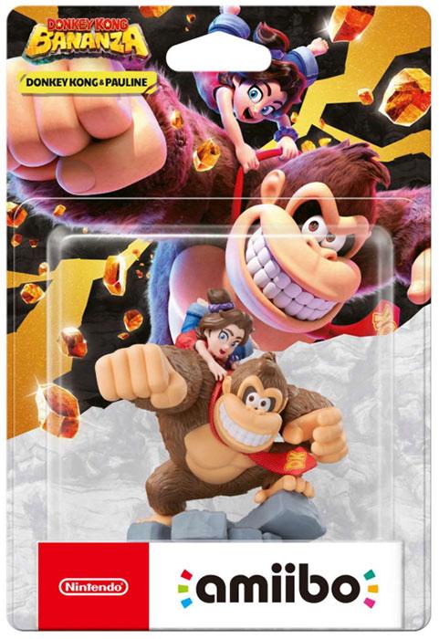 Actual product image Nintendo amiibo Donkey Kong & Pauline (3DS, Wii U, Switch)