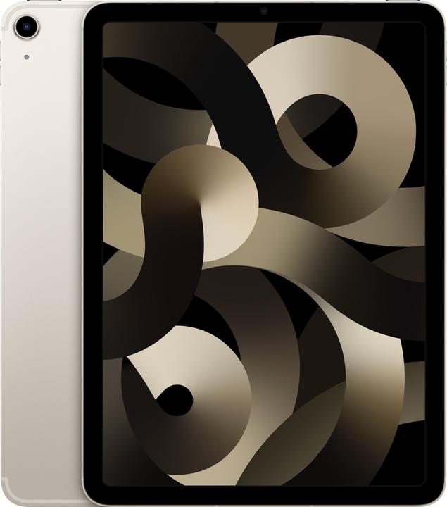 Apple iPad Air 2022 (5. Gen) (5G, 10.90", 64 GB, Starlight)