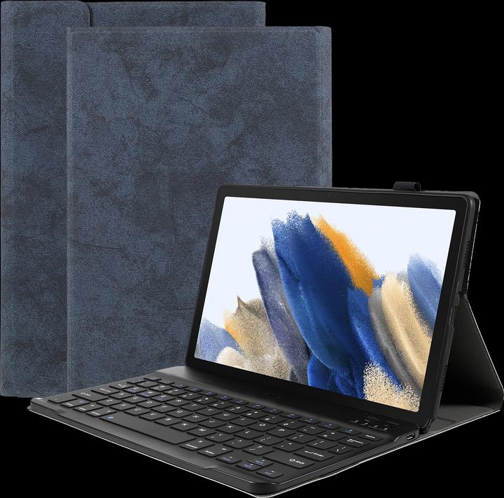 Produktbild Cazy Tastatur Hülle Kompatibel mit Samsung Galaxy Tab A8 - Schutz Etui mit magnetisch Abnehmbarer (Eng. Int., Galaxy Tab A8)