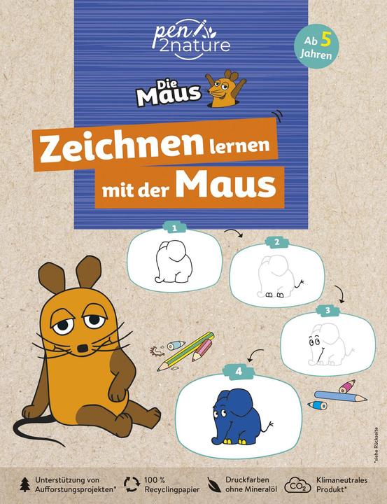 Produktbild Zeichnen lernen mit der Maus für Kinder ab 5 Jahren