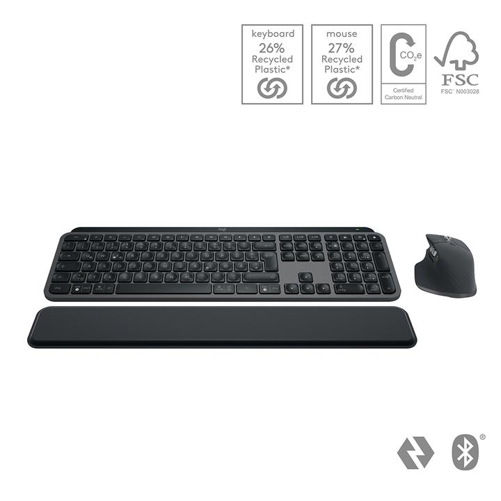 Image du produit Logitech MX Keys S Combo (DE, Sans fil)