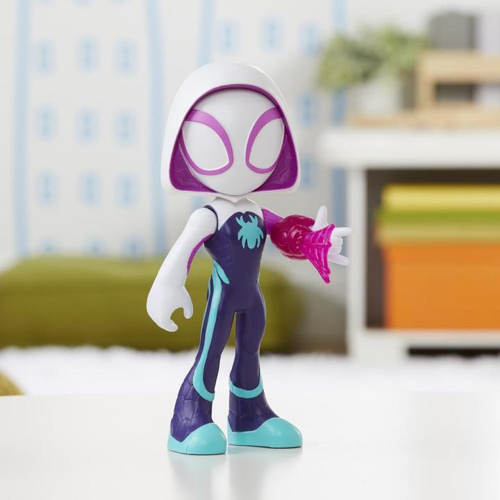 Immagine prodotto Hasbro Spidey e i suoi fantastici amici, figura d'azione del ragno fantasma di dimensioni superlative