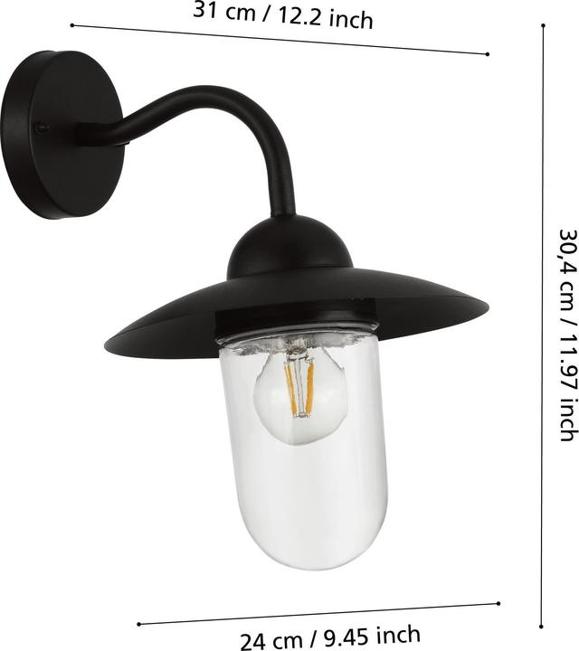 Actual product image EGLO Milton (E27, IP44)