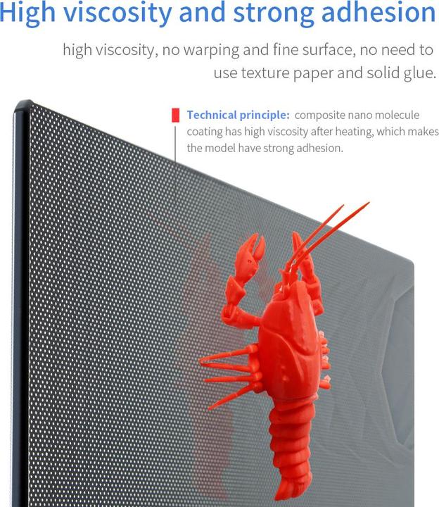 Actual product image Creality 240x220mm tempered glass plate for CR-200B