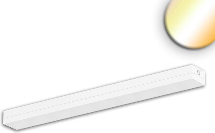 Produktbild Isoled LED Langfeldleuchte blendreduziert, weiss, 120cm, 38W, Colorswitch 3000/4000/5700K, dimmbar