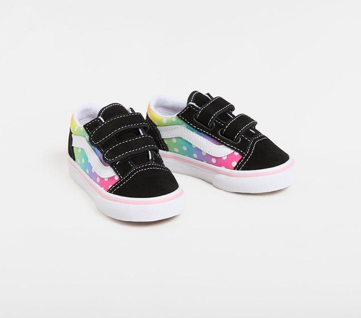Vans Old Skool V Glow Rainbow BLACK/MULTI (20)
