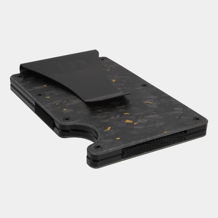 Image du produit James Dixon Carbone forgé - Noir Jaune Mat - Money Clip