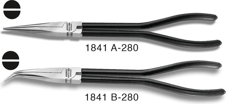 HAZET Flachrund-Zange 1841A-280 (280 mm)